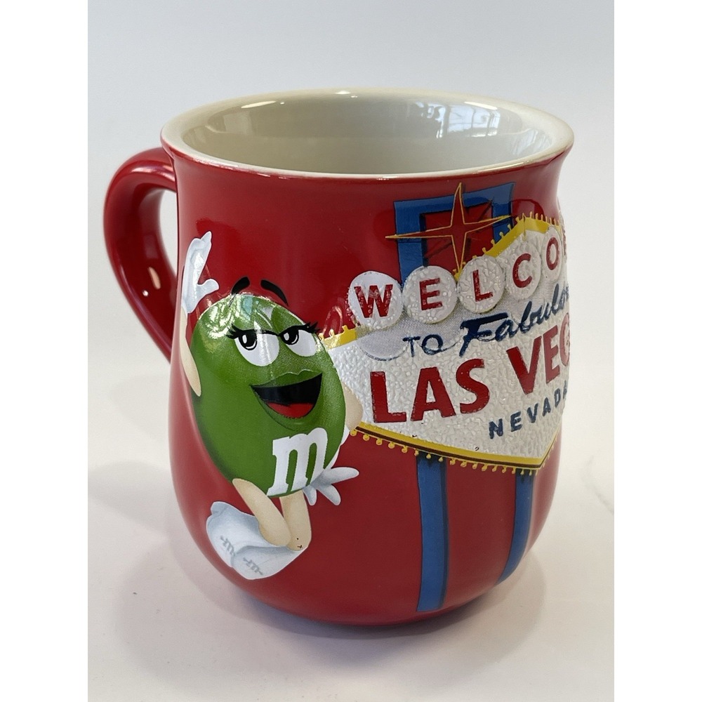 M&M's World "Welcome to Fabulous‎ Las Vegas"  Mug  2017